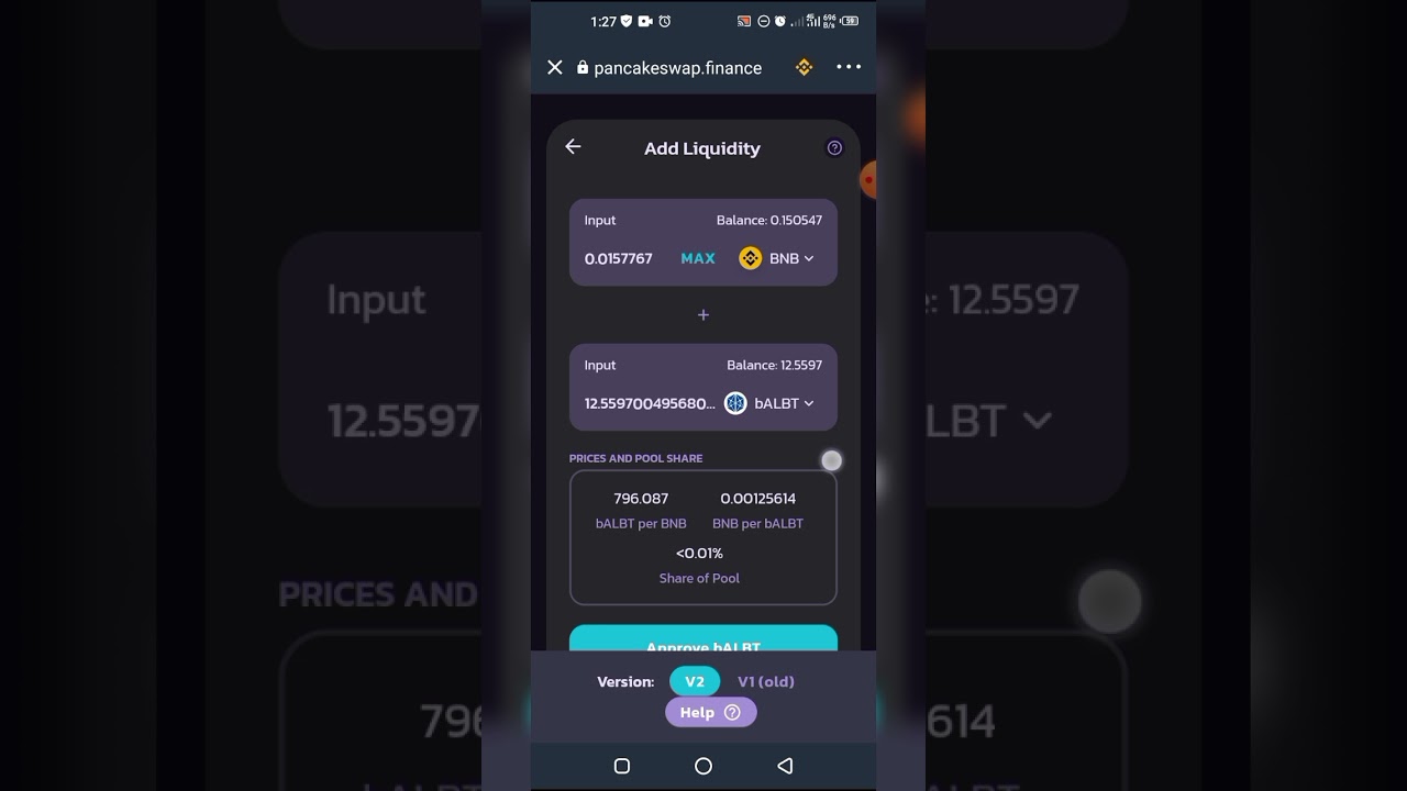 (STEP BY STEP) HOW TO MIGRATE LP TOKENS FROM V1 TO V2 ON PANCAKESWAP