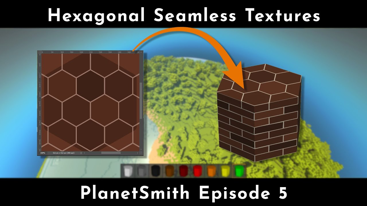 Шестиугольные текстуры — PlanetSmith Эпизод 5