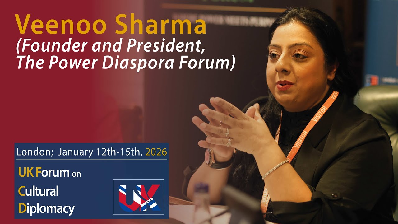 Veenoo Sharma (Founder and President, The Power Diaspora Forum)