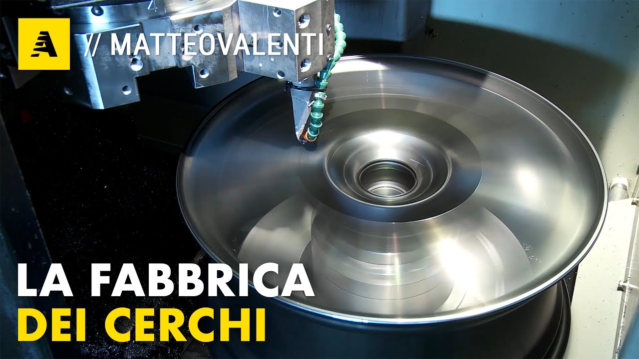 Come nascono i CERCHI IN LEGA? Tutti i SEGRETI della FABBRICA ANTERA 🇮🇹
