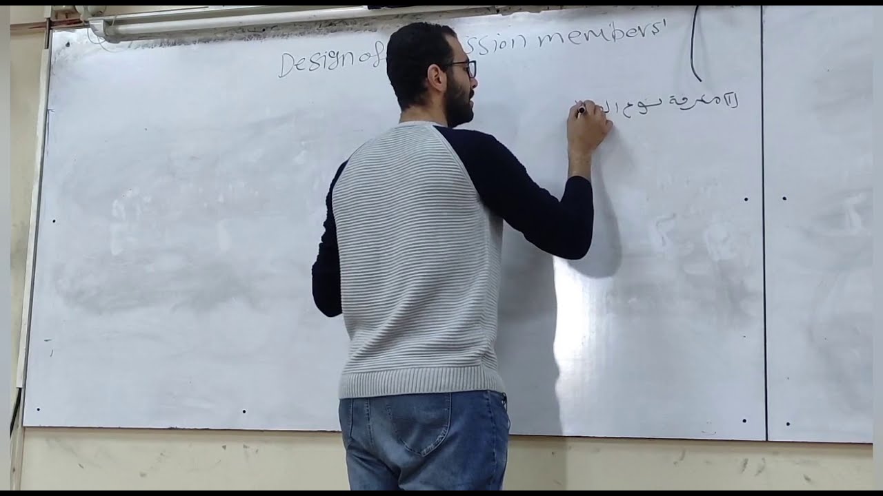 Steel1 Design of compression member تصميم القطاعات المعرضه لقوى الضغط ومثال عليها