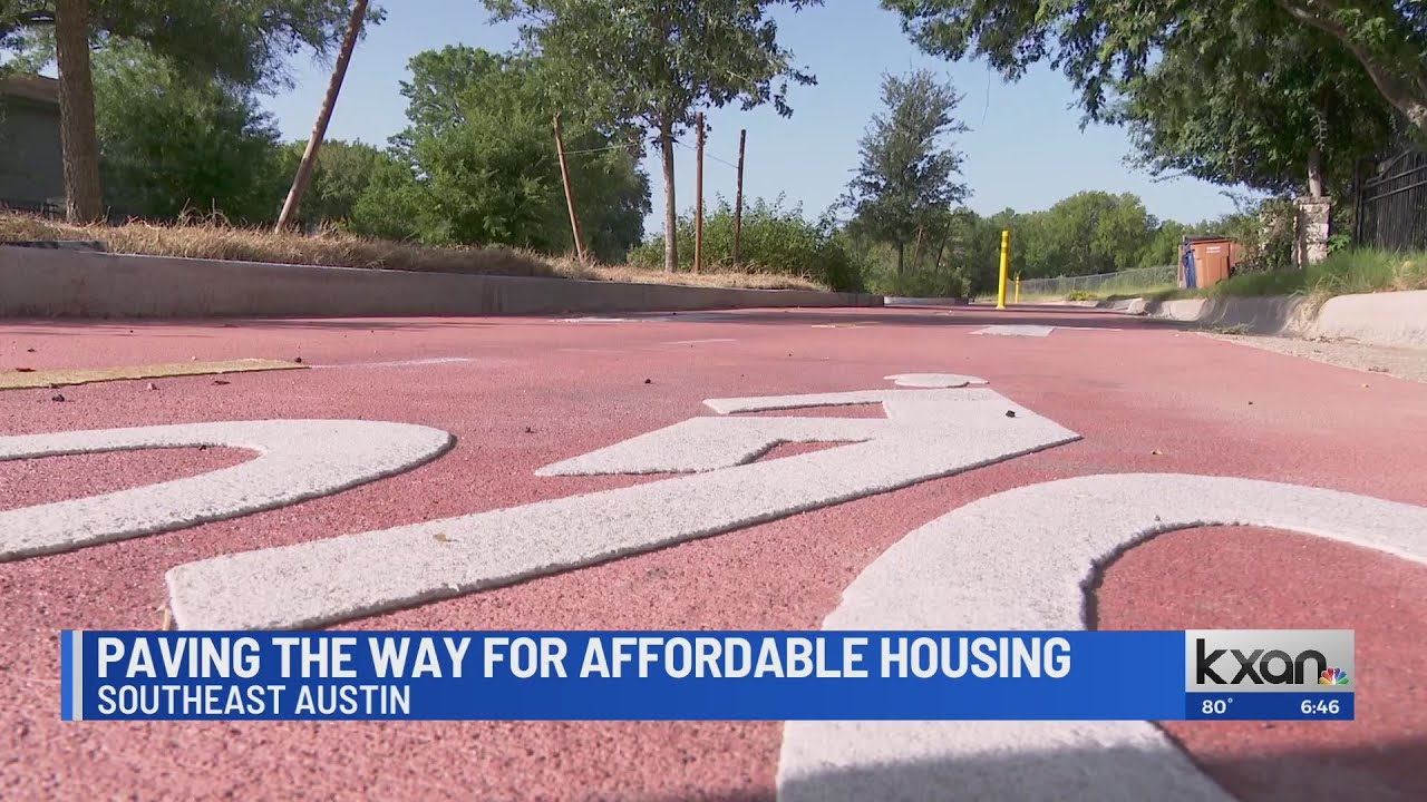 New street in Southeast Austin paves way for affordable housing