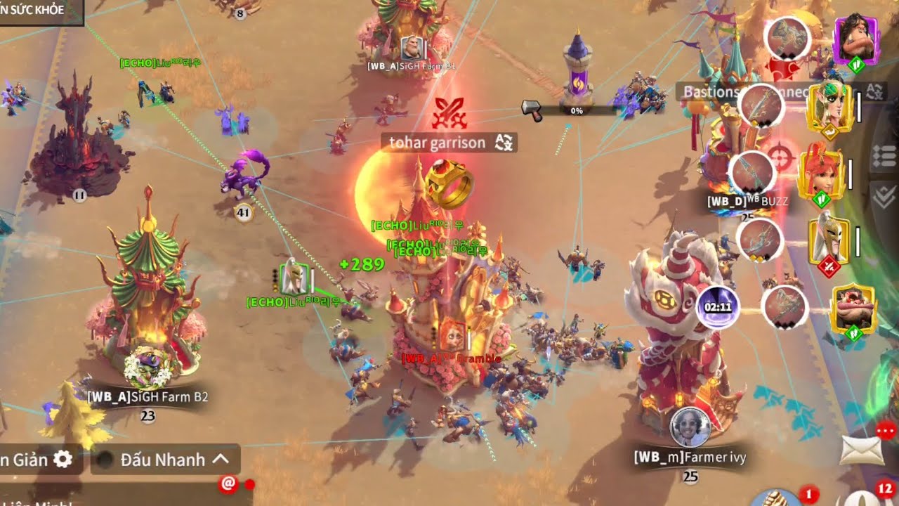 Call off dragon để sai Key thủ là bị swarm ngay,chiến trường vẫn đang căng thẳng (Echo vs WB) 