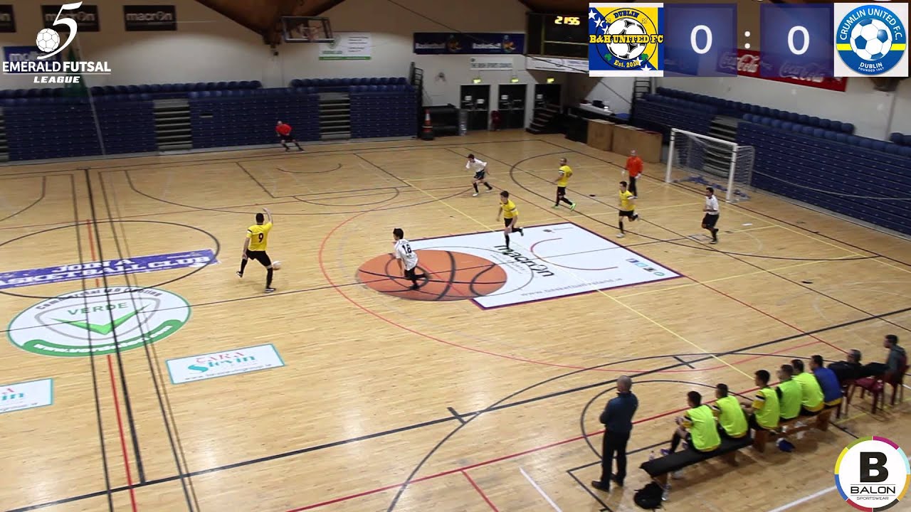 B&H United Futsal vs Crumlin United Futsal (6:2) Emerald Futsal League Highlights