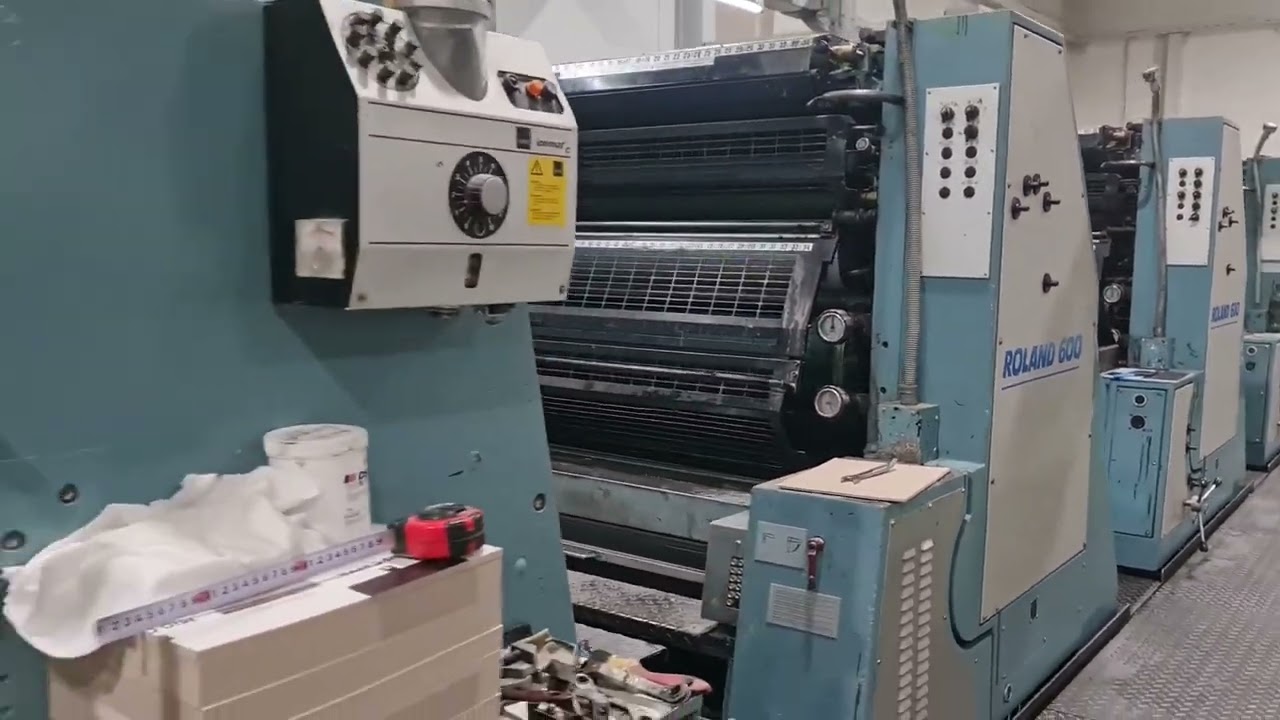 Man-Roland 605 3B L (1991) - Five colours plus coater