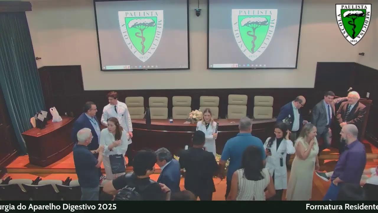 Colação de Grau Residentes Cirurgia do Aparelho Digestivo