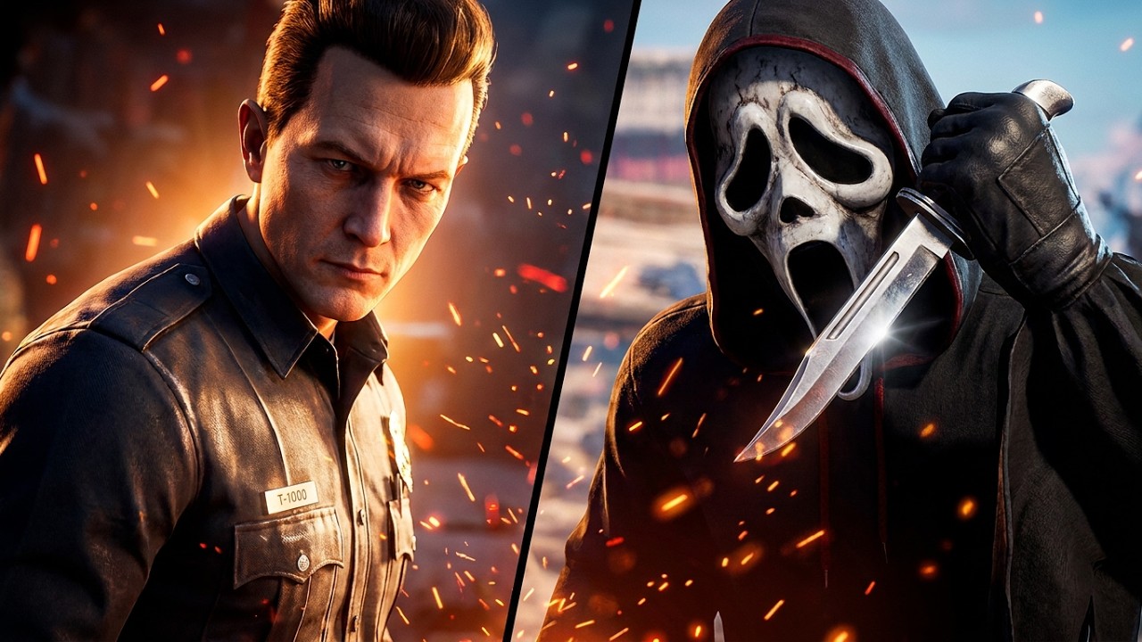 Mortal Kombat 1 - T-1000 VS Ghostface/Havik (High Level Gameplay)