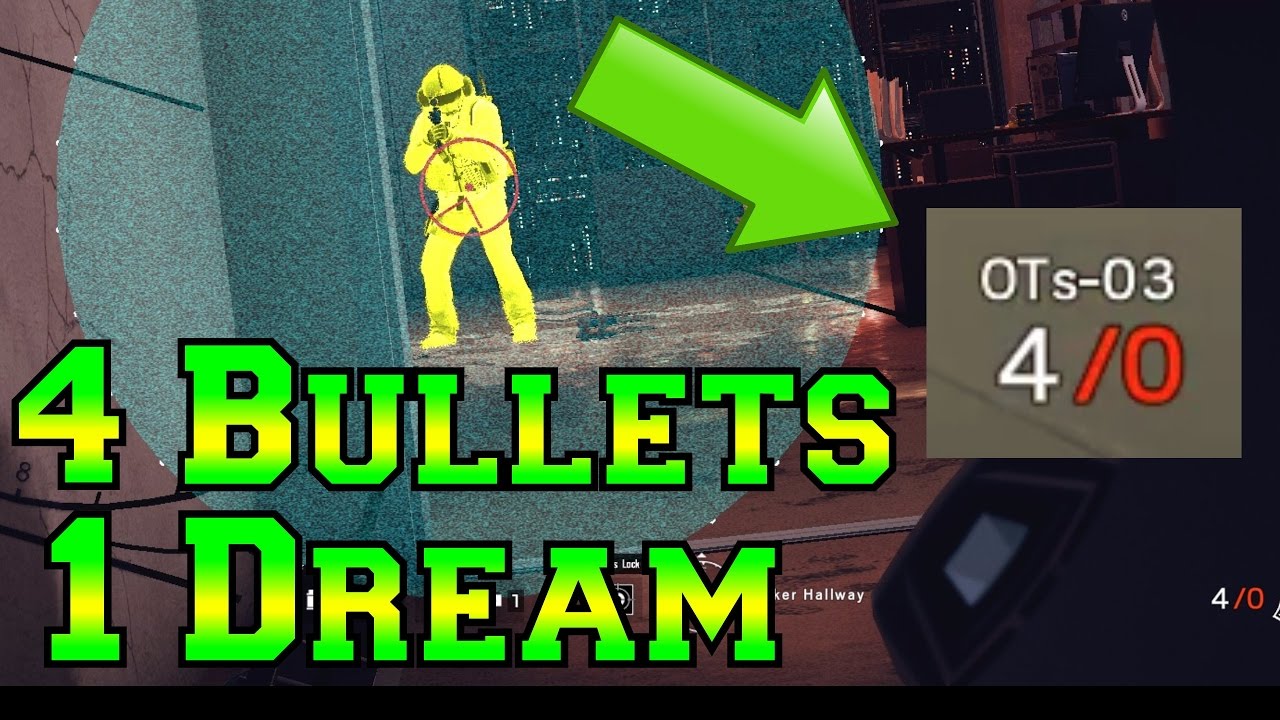 4 ПУЛИ и МЕЧТА (Glaz) - Rainbow Six Siege Velvet Shell