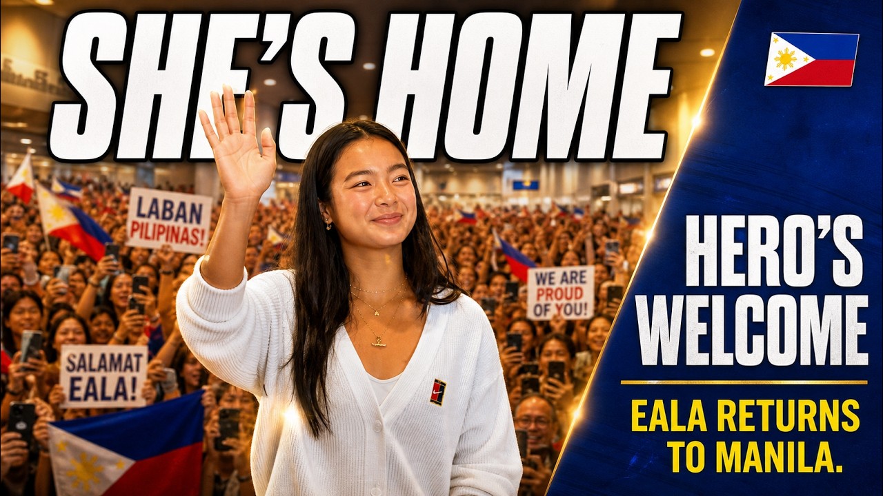 Eala Comes Home To A Hero's Welcome &mdash; Watch The Airport Scene