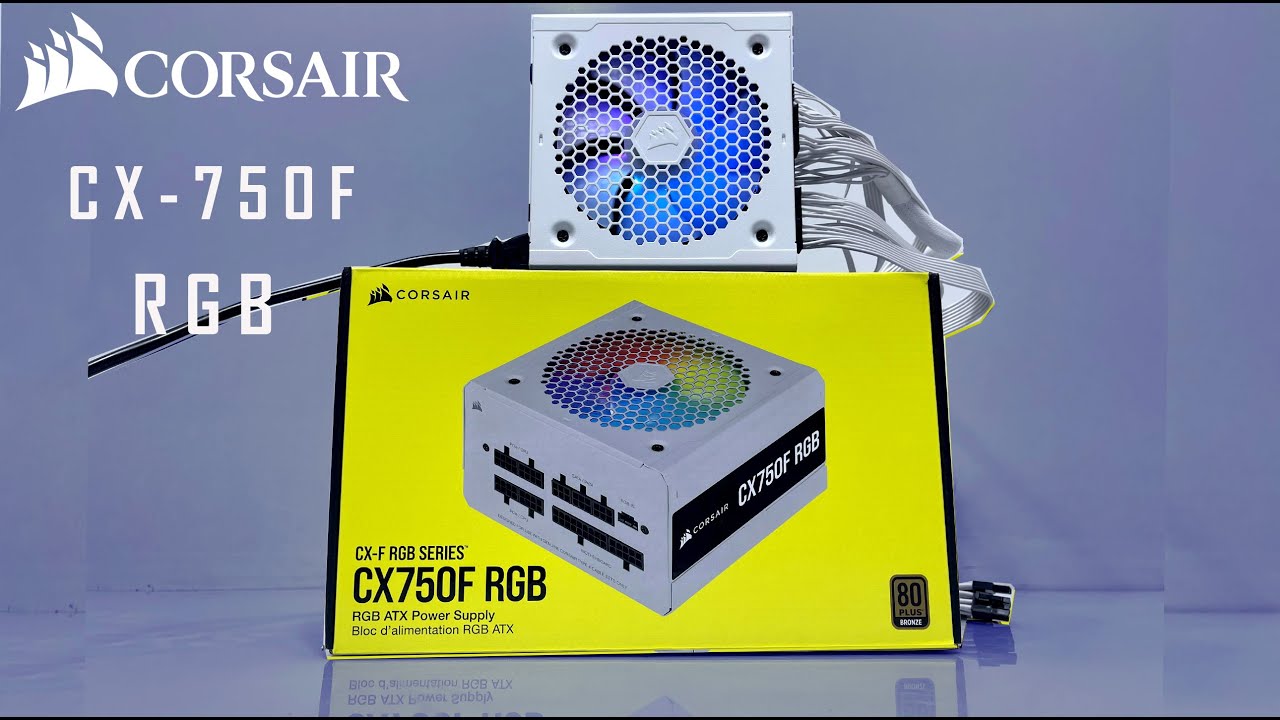 CORSAIR  CX-750F RGB POWER SUPPLY
