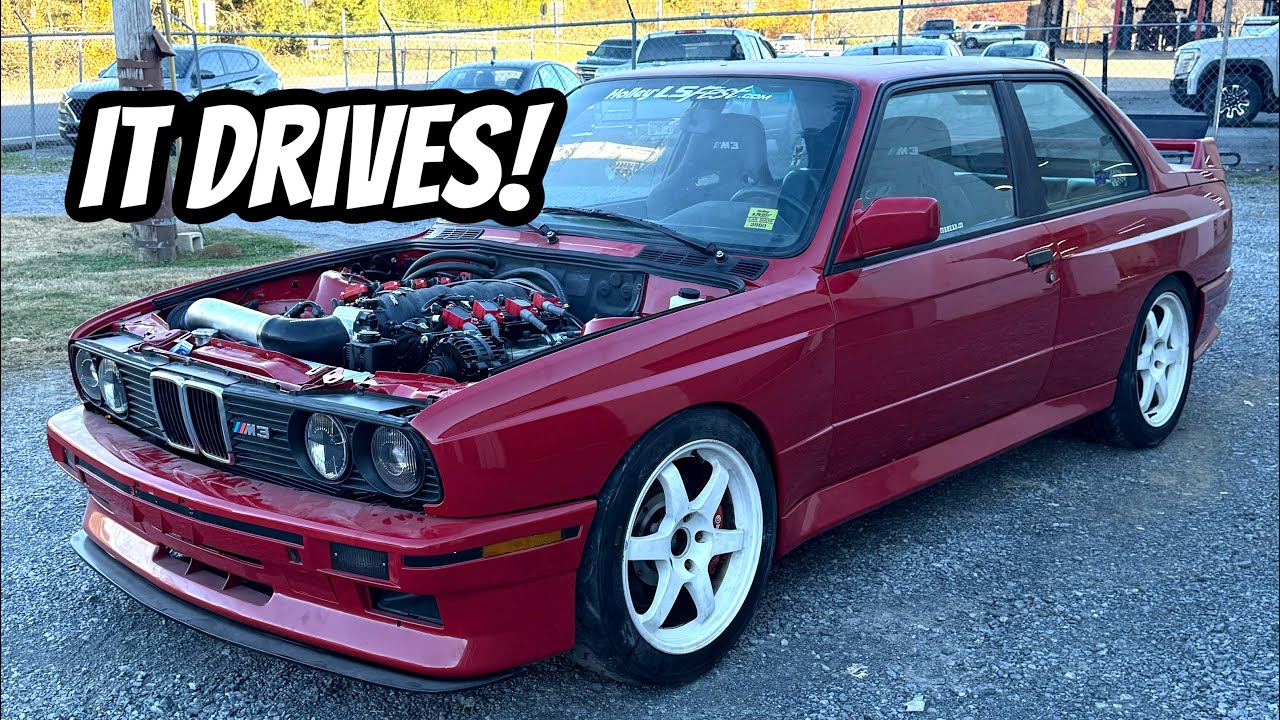 Мой BMW E30M3 сел за руль впервые за 13 лет, и все пошло ужасно неправильно!!