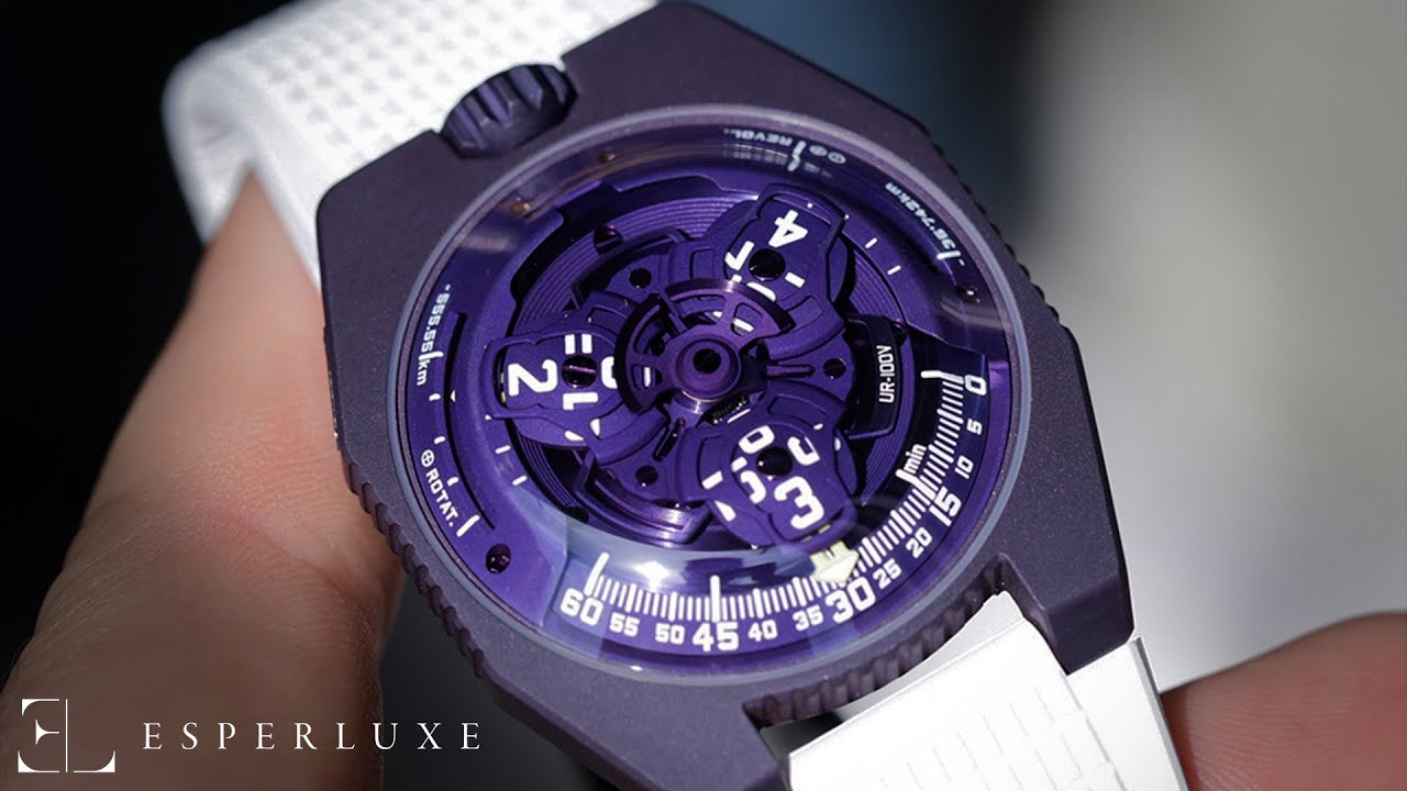 Martin Frei of URWERK Talks New UR-100V Ultraviolet - Episode 3/5 Geneva Watch Days 2022