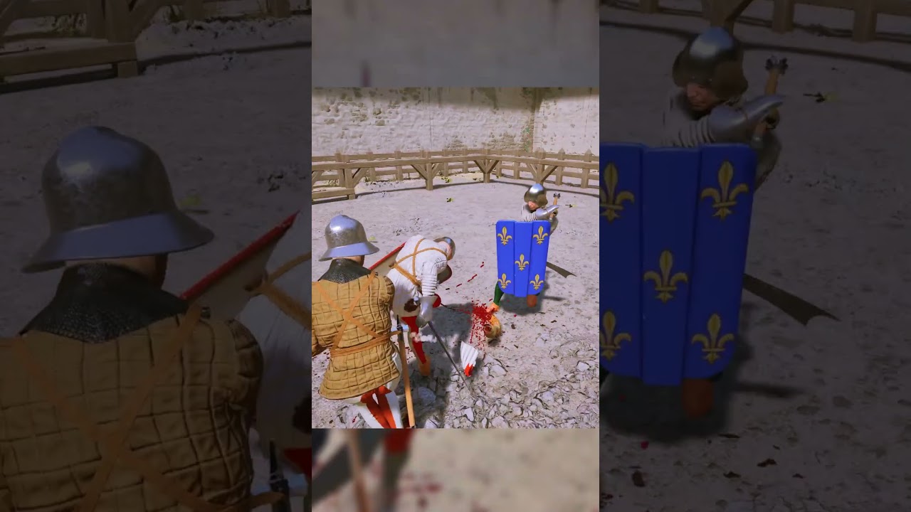 Half Swording Like a Pro &ndash; Real Knight Combat Moves! #halfsword