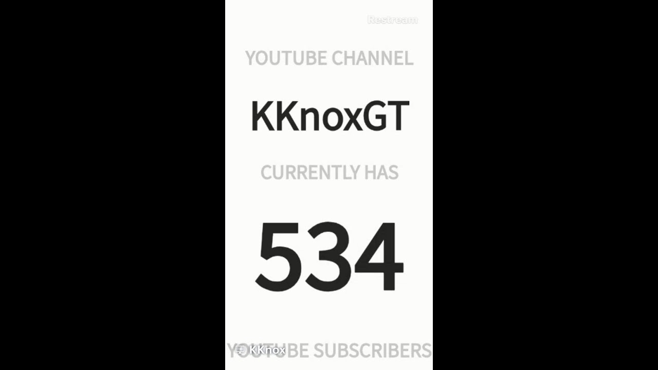 LIVE SUB COUNT