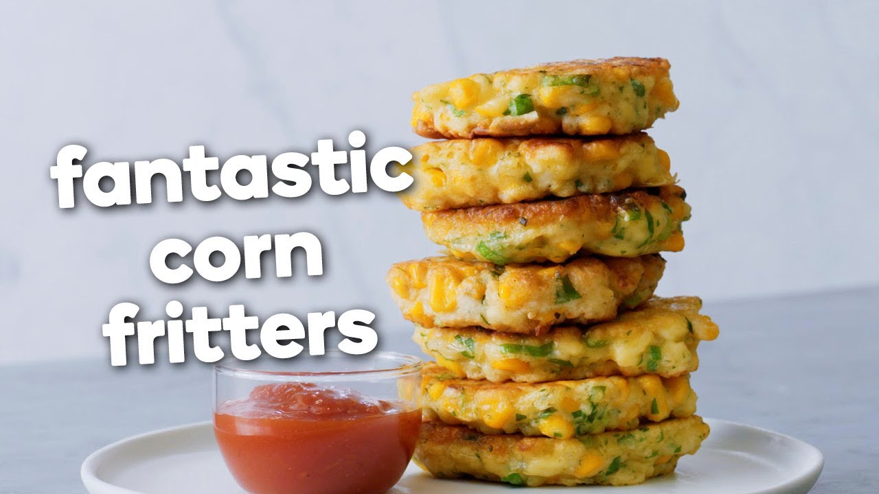 Corn fritters recipe