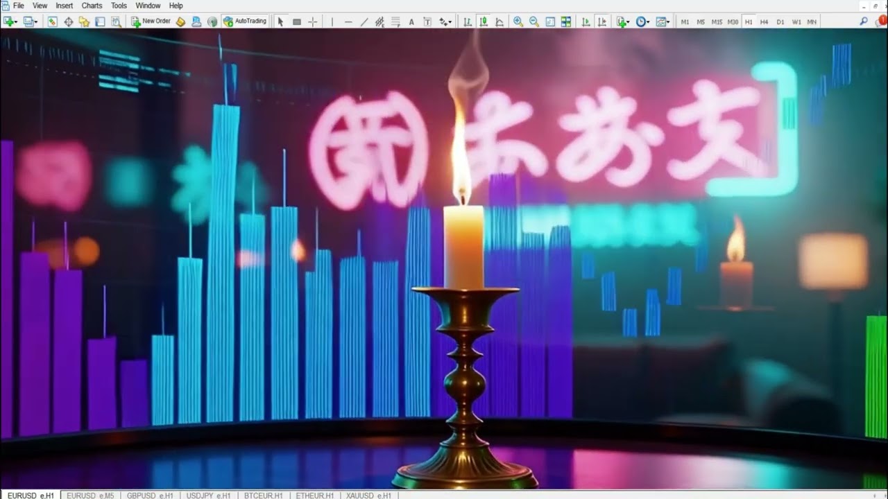Trading Focus Music: MINDFUL TRADING -part#6 | AI Ambient for Emotional Control & Discipline