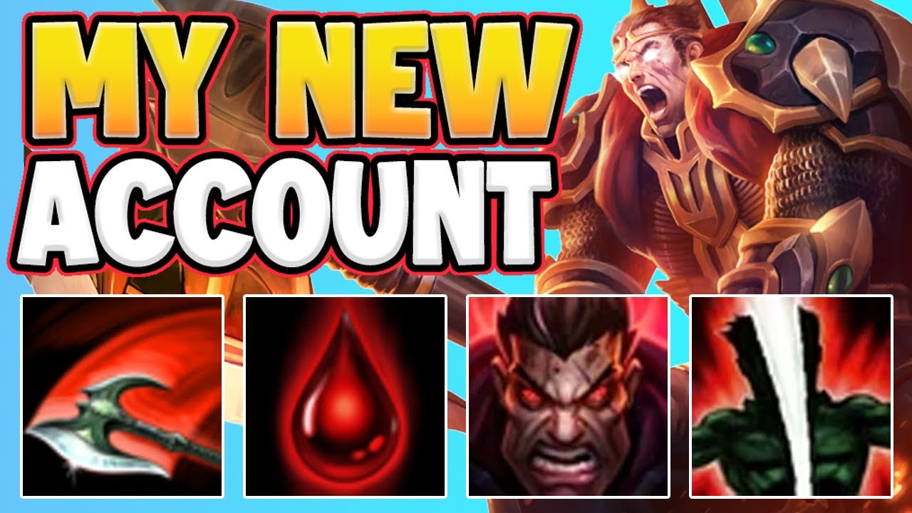 CAN DARIUS SAVE MY PLACEMENT SERIES ON THIS NEW ACCOUNT!? RAIDBOSS DARIUS TOP - League of Legends