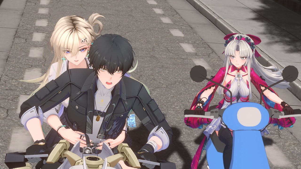 When you get a motorbike - Wuthering Waves Animation