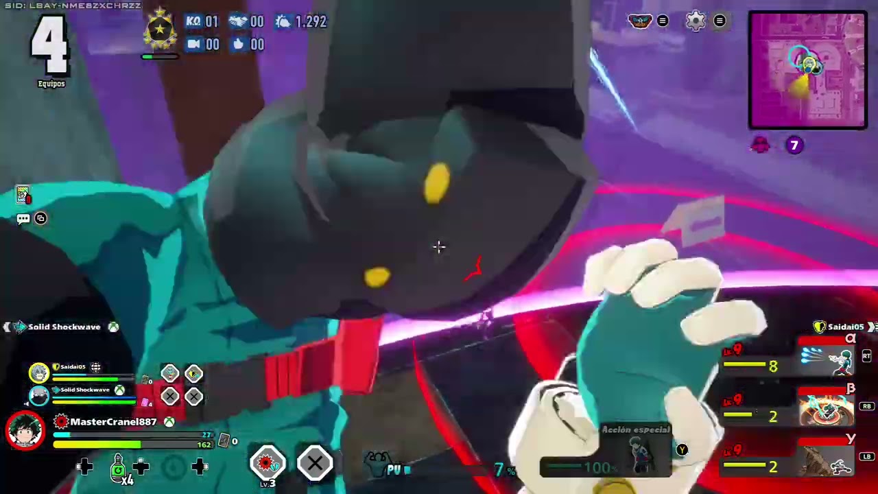 MY HERO ULTRA RUMBLE VICTORIA CLASIFICATORIA 10 PARTE 4/5