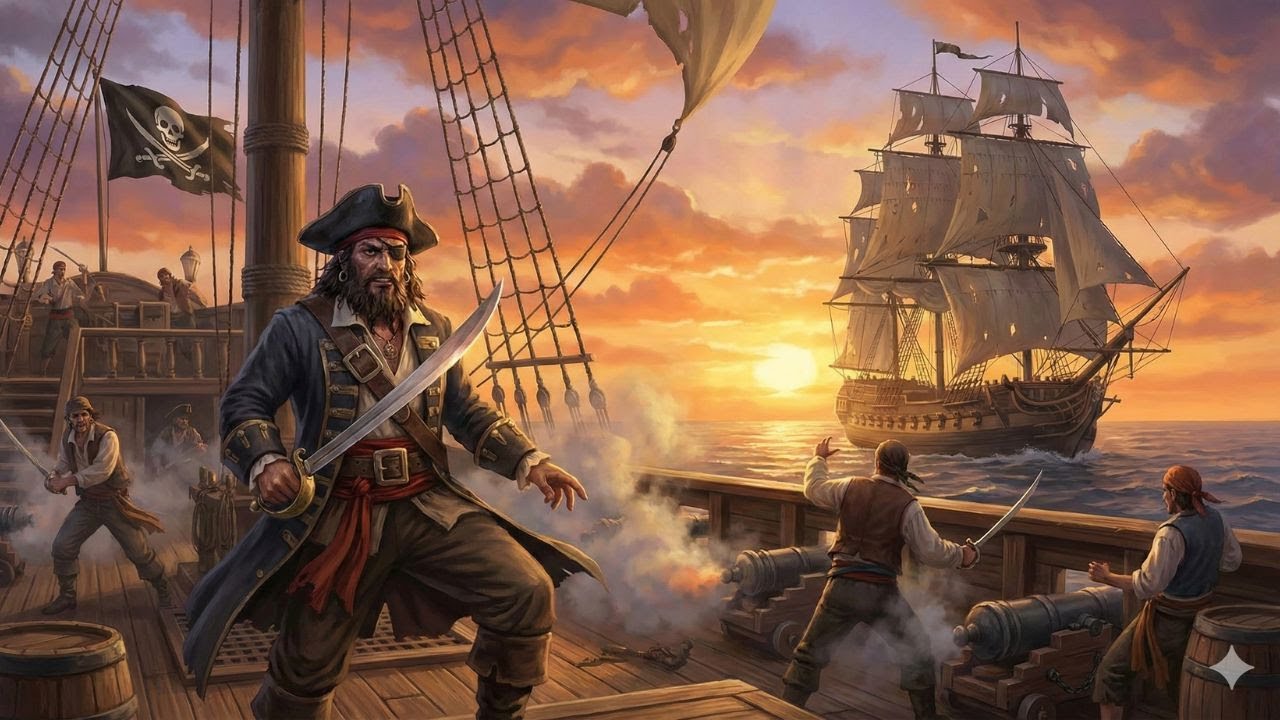 Pirates Battle the Governor | Cold Steel for Tortuga | Full Movie