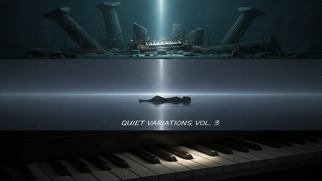 🎹 Quiet Variations — Minimal Piano & Ocean Stillness for Deep Focus