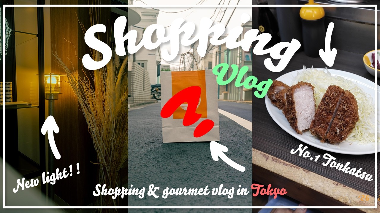 欲しかったあのフットウェアを買いに東京へ｜店舗用の新しい照明を購入｜上野にある老舗とんかつを味わう