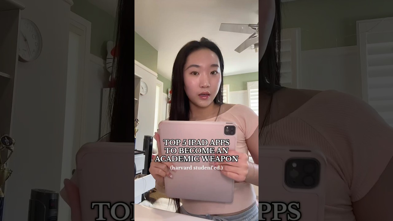 HARVARD STUDENT&rsquo;S FAVE IPAD APPS #study #academicweapon #studywithme #studyhacks #studymotivation