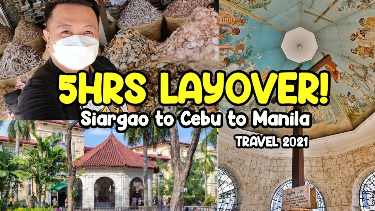 Siargao to Manila w/ Layover in Cebu for 5hrs! (Nov 2021) | JM BANQUICIO
