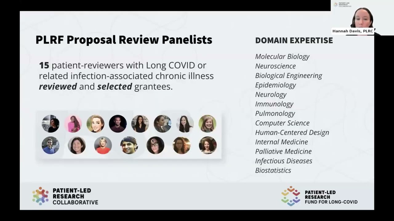 Patient-Led Research Collaborative | Patient-Led Research Fund (PLRF) 2025 Webinar