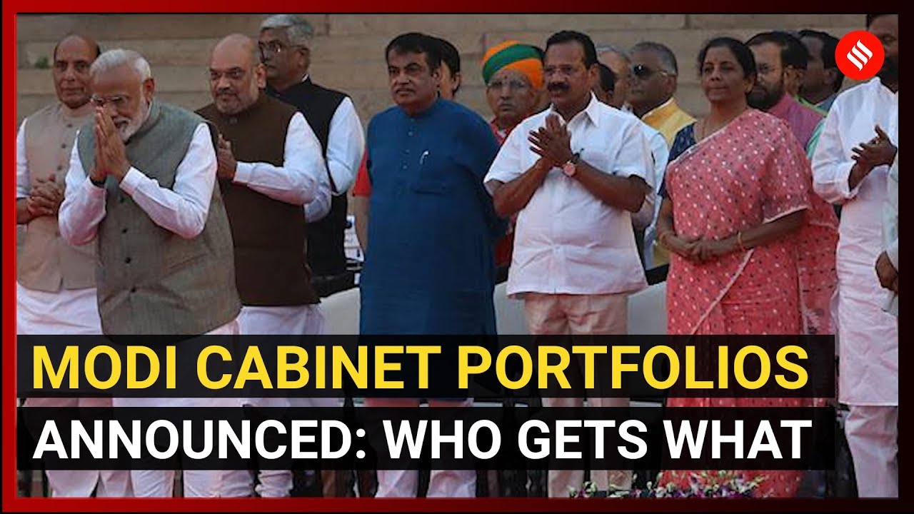 Modi Cabinet Portfolios Announced: Who Gets What