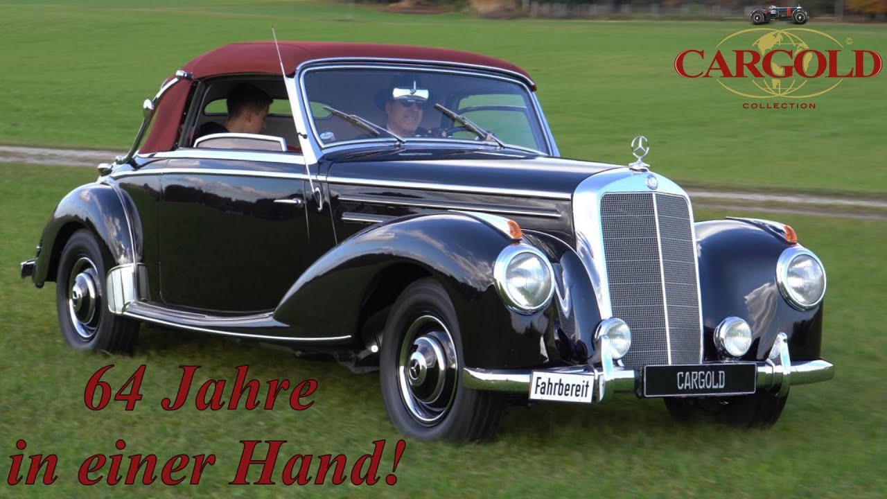Mercedes 220 Cabriolet A, 1954, 64 Jahre im Vorbesitz!