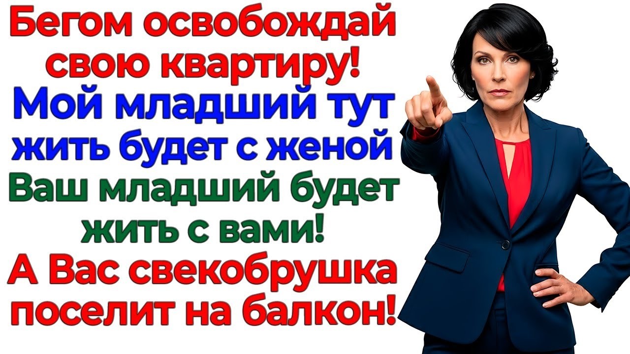 Свекровь решила заселить младшенького! Я сорвала её план интересные рассказы жизненные истории новые