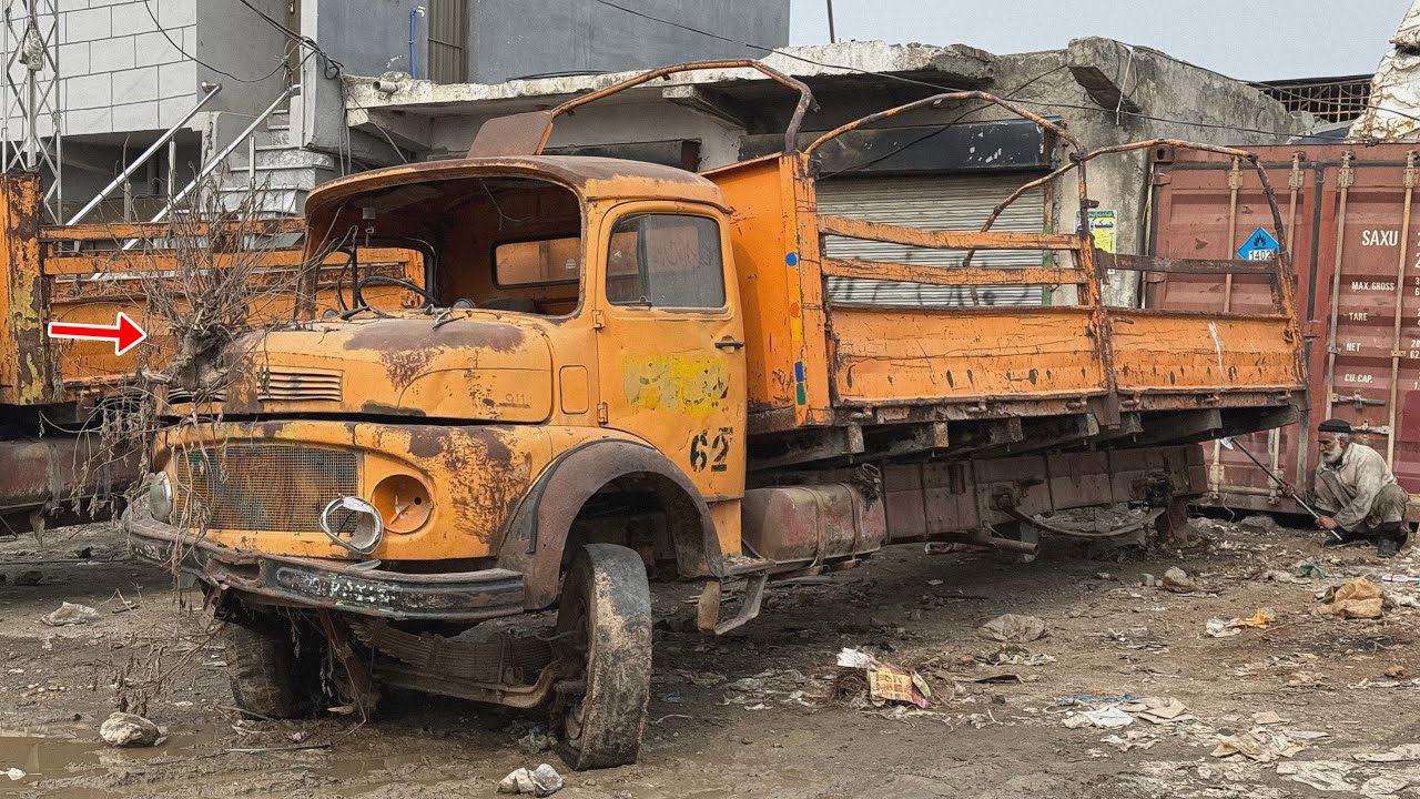 Scrap to Beast! 🛠️ Old Bedford Truck Converted into Japanese Dumper | Full Restoration