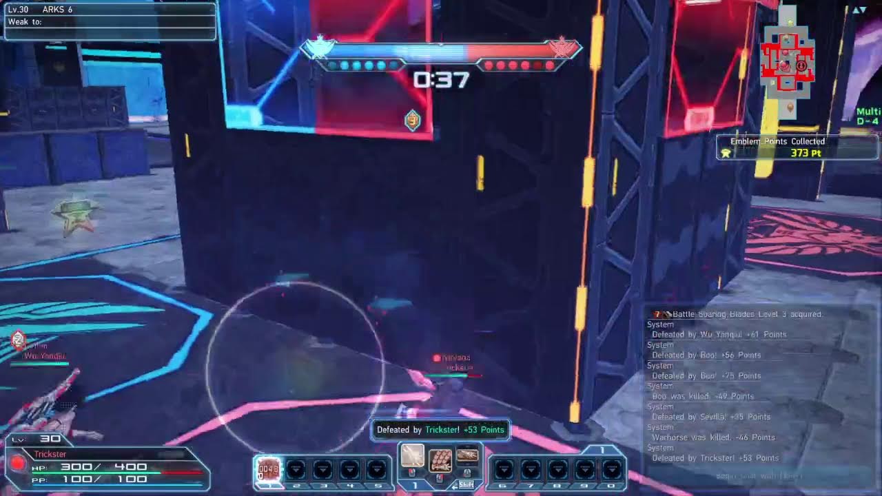 PSO2 NGS Base PvP, cause why not