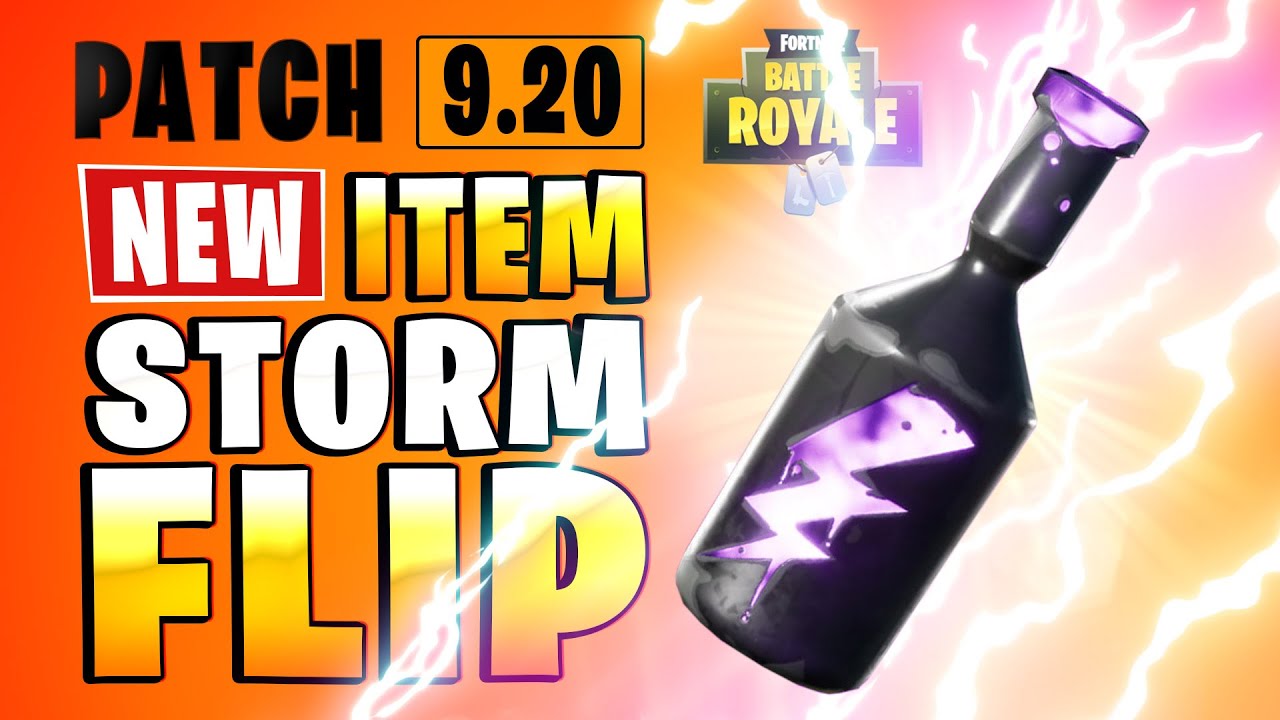 Fortnite UPDATE 9.20 New Storm Flip Item, properties, how to find and use (Season 9)