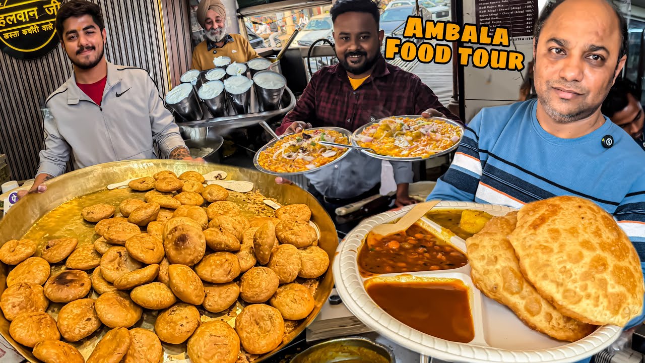5 Best Street Food In Ambala | Famous Ambala Food | Ambala Food Tour | Indian Street Food