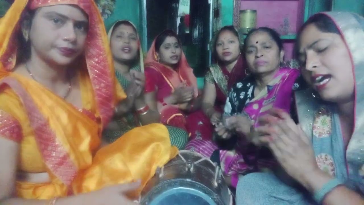 कीर्तन मिलन शिवशंकर आये है