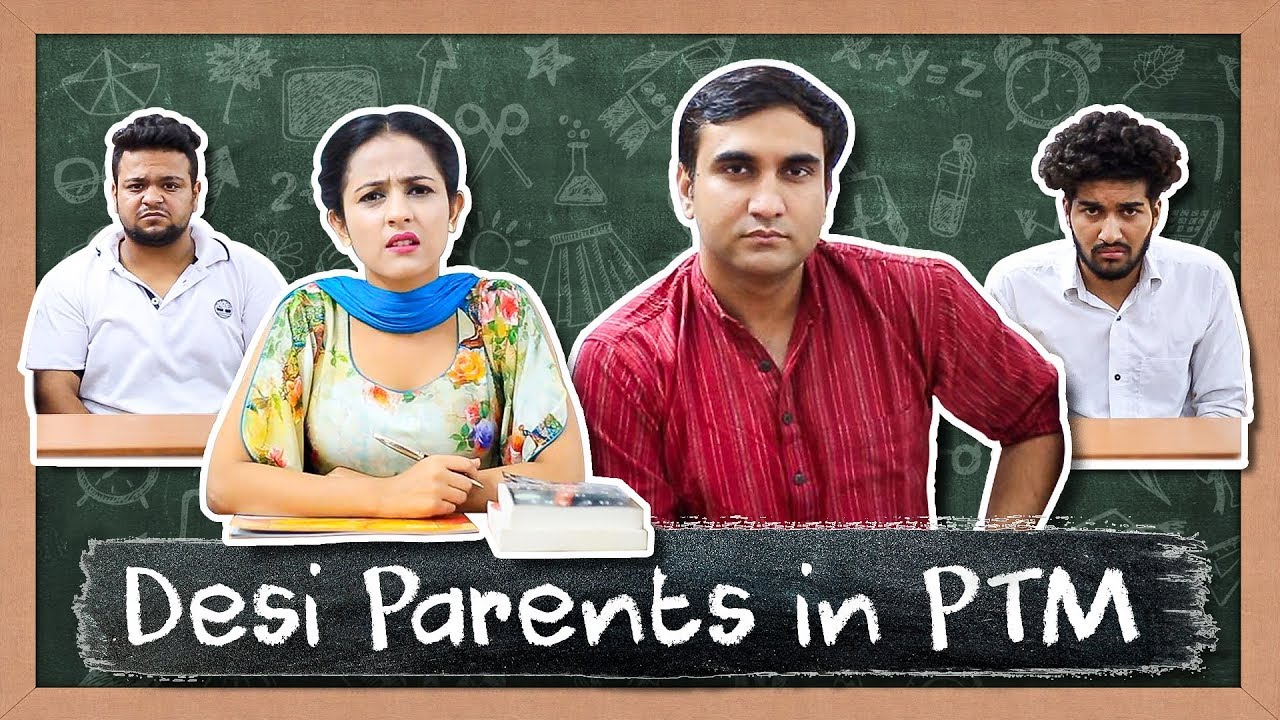 Desi Parents in PTM - School Days | Lalit Shokeen Films |