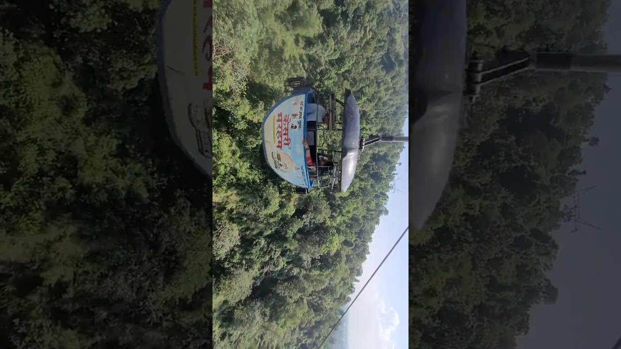 Ropeway Ride !!ChandiDevi#haridwar #nature#youtube#trending