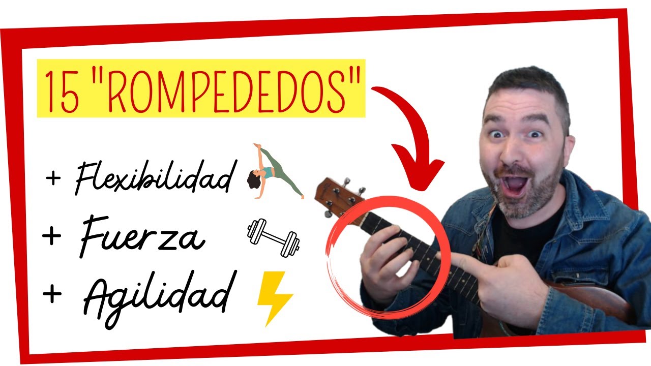 👉 ¡TE RETO! 15 EJERCICIOS de Ukelele para AGILIZAR los DEDOS y ganar FUERZA 💪
