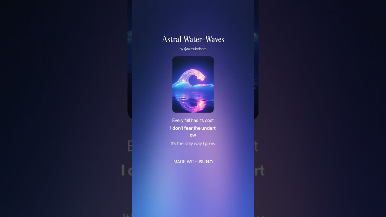 Astral Water Waves