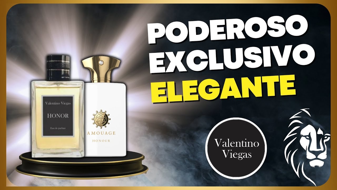 FEITO para O HOMEM PODEROSO | Perfume HONOR da VALENTINO VIEGAS Contratipo do HONOUR MAN de AMOUAGE