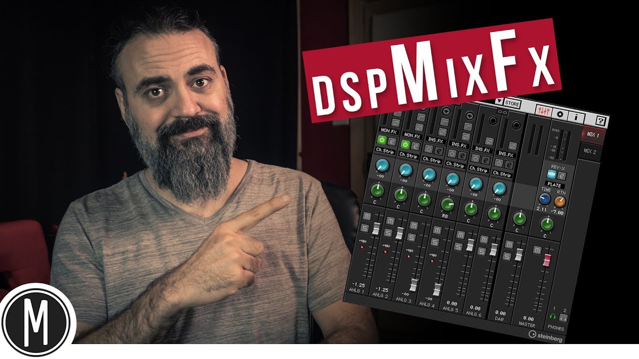 Как работать с dspMixFx в CUBASE и других DAW