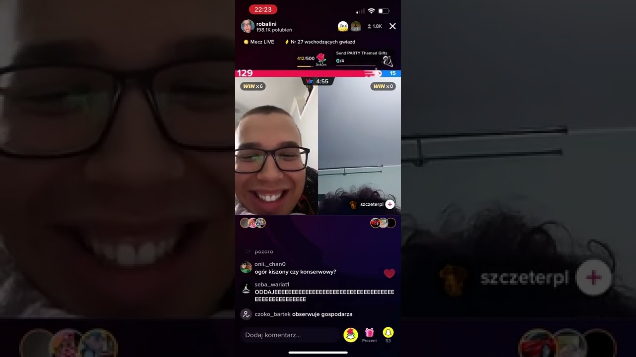 Dymy z Robalini(live na TikToku Robalini)