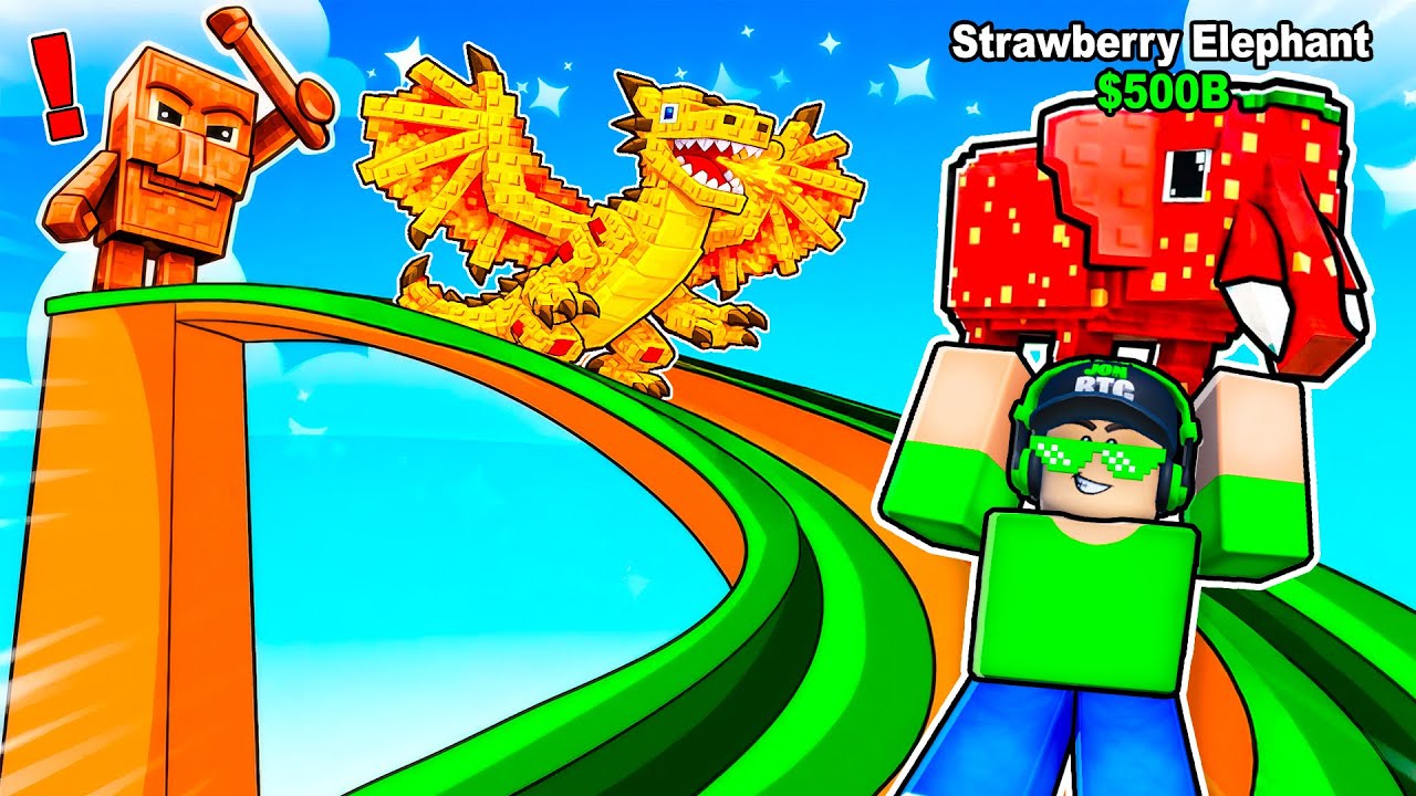 JUMP OFF THE SLIDE by BRAINROTS in Roblox!🤯 (INCREDIBLE)