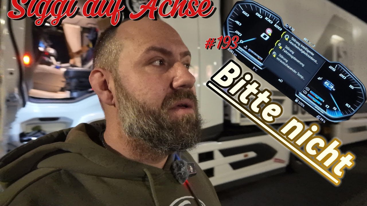 13 Stunden keine Warenannahme und dann das! Siggi auf Achse#193 Der Lkw Vlog