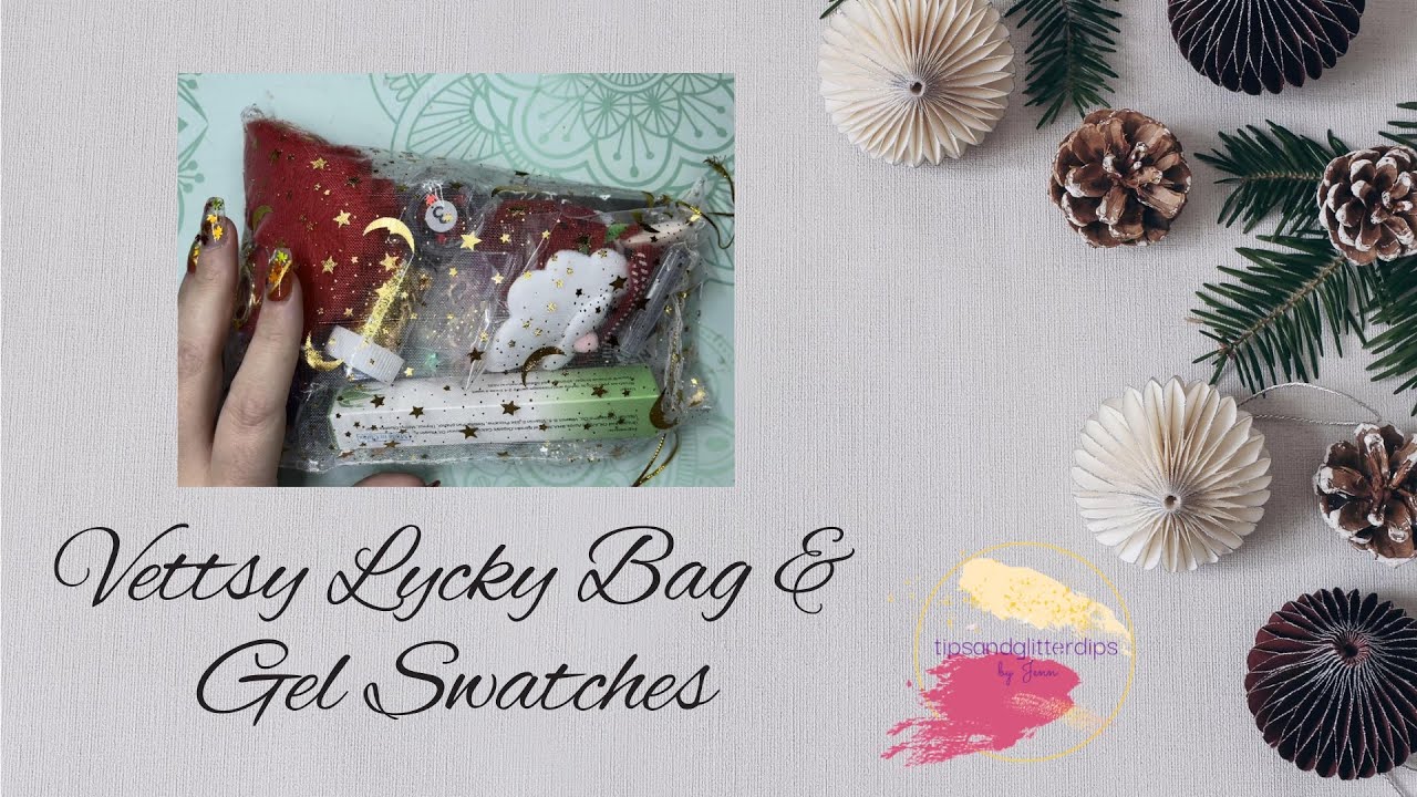 Vettsy Lucky Bag Unboxing & Gel Polish Swatches