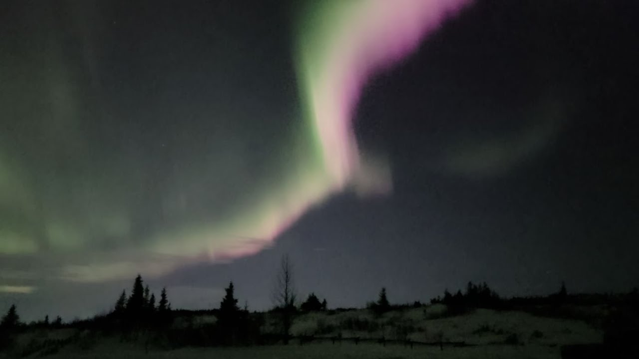 Spectacular Aurora Over Anchorage, Alaska