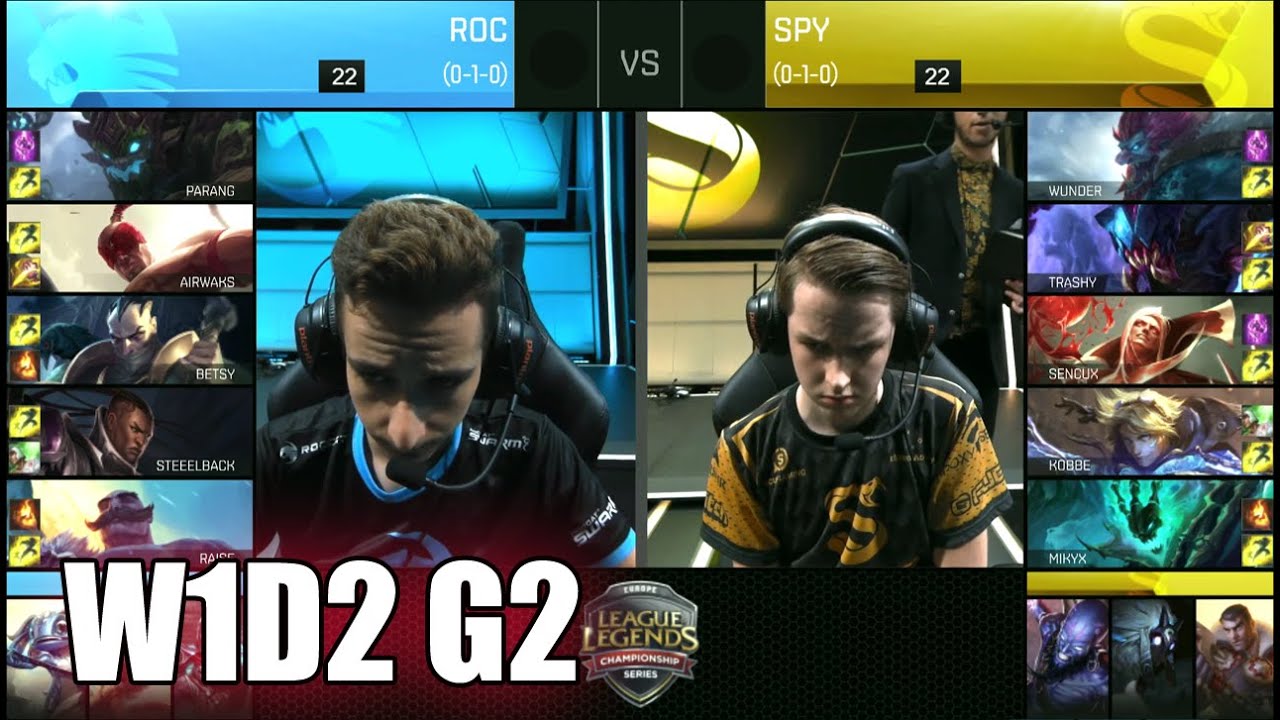 Splyce vs ROCCAT | Game 2 S6 EU LCS Summer 2016 Week 1 Day 2 | SPY vs ROC G2 W1D2 1080p