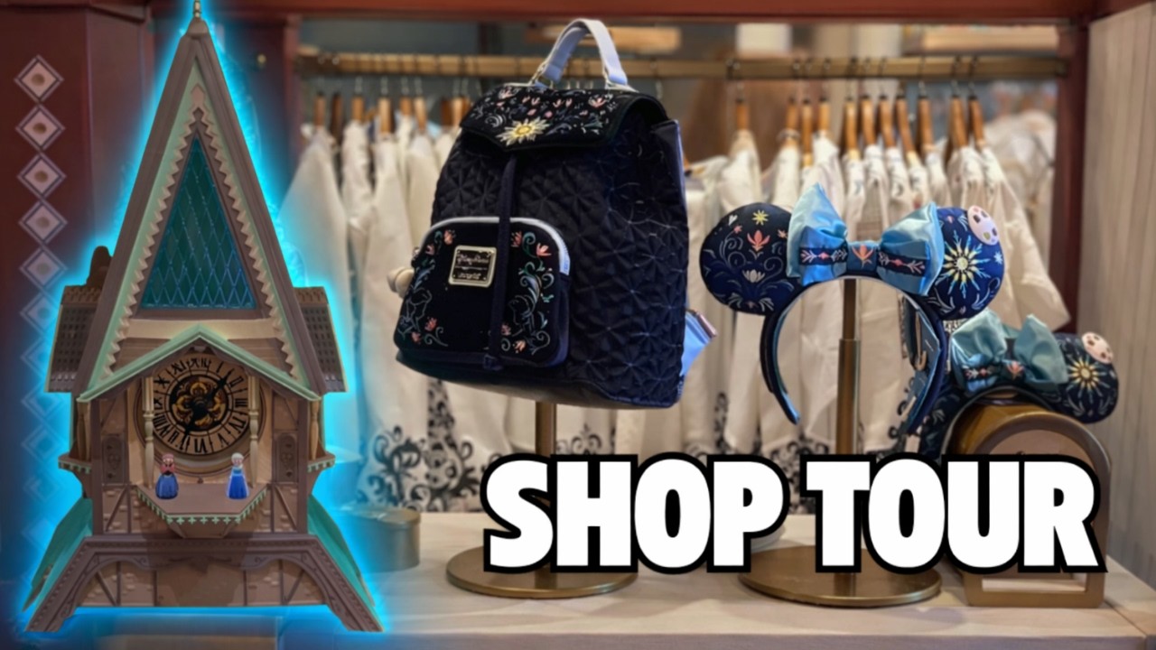 ❄️ NEW Arendelle Boutique Full Shop Tour! World of Frozen at Disneyland Paris Adventure World 2026